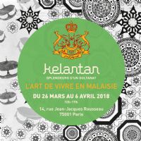Kelantan, Splendeurs d'un sultanat. Du 26 mars au 6 avril 2018 à Paris01. Paris.  10H00